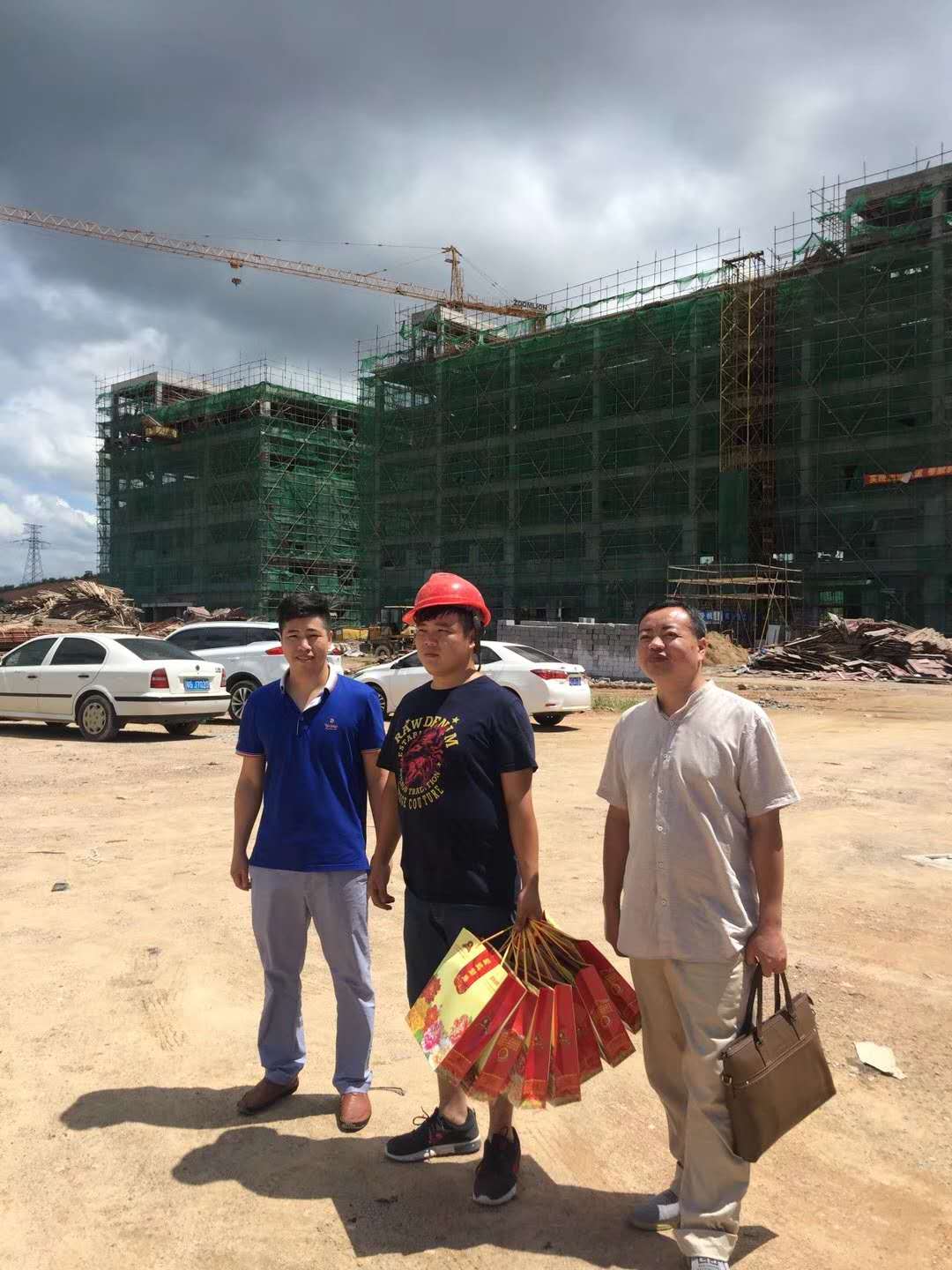 四季优美总部施工现场