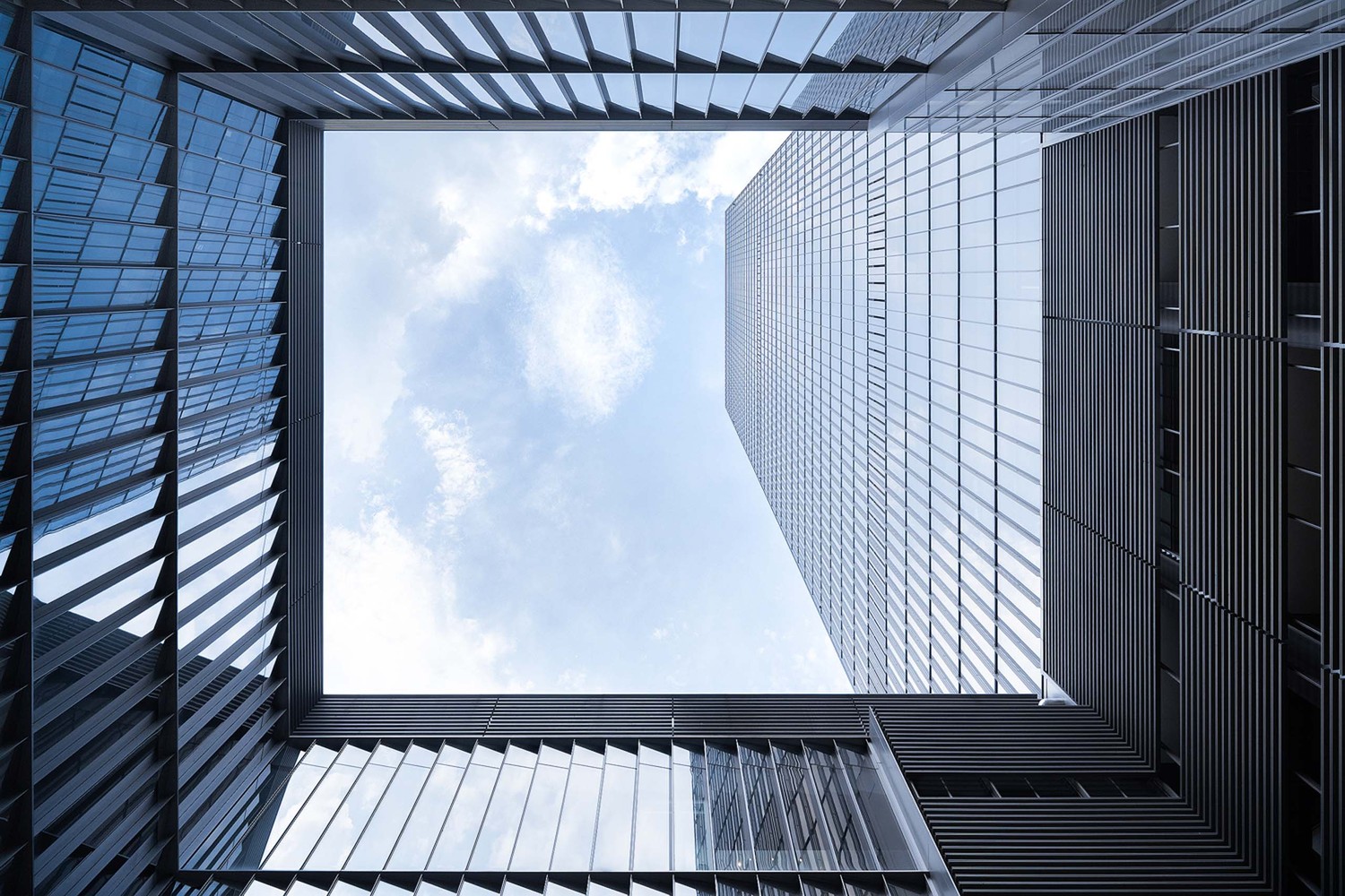 幕墙设计施工建筑案例-济南绿城金融中心