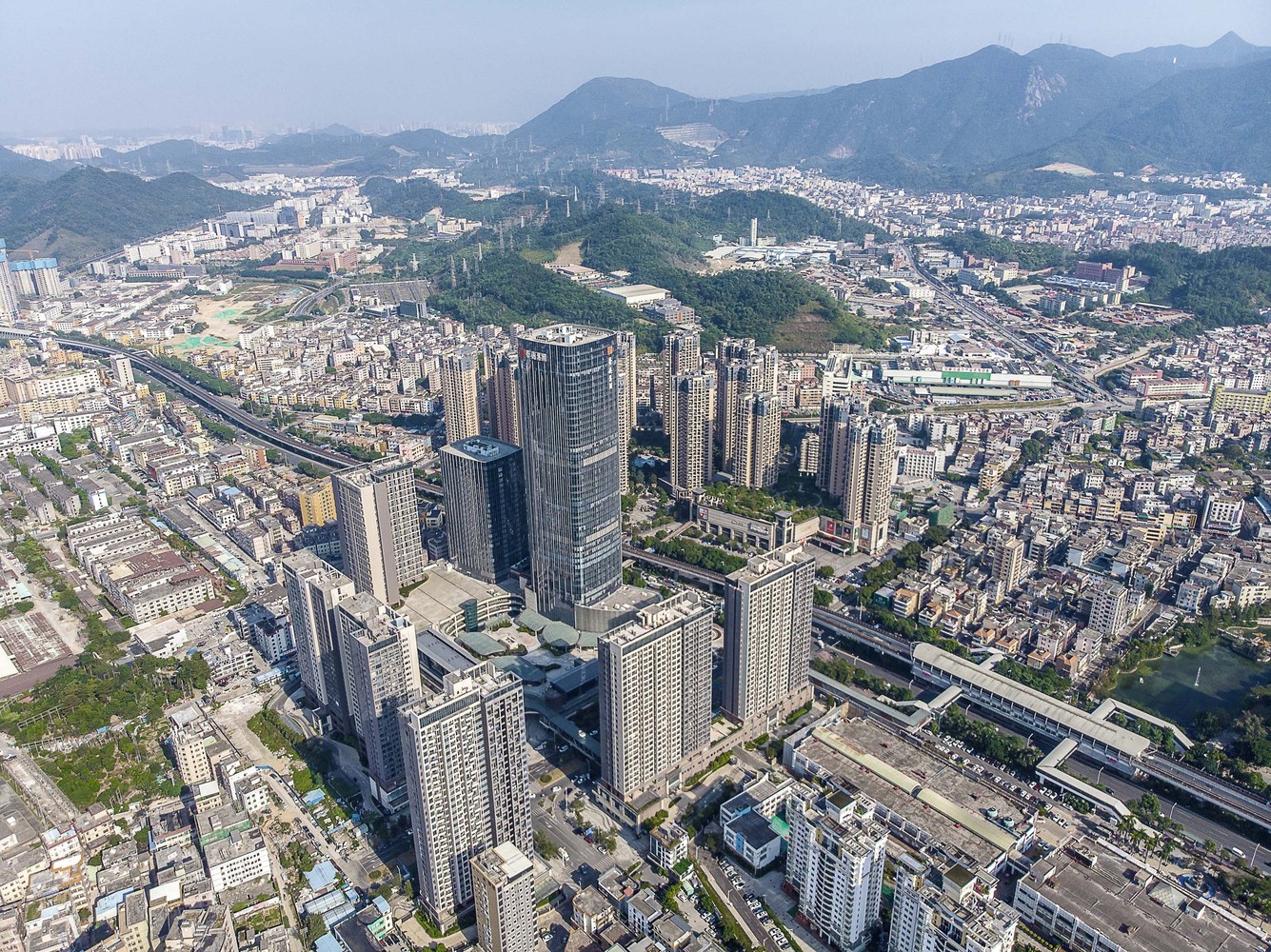 荣德国际城市幕墙建筑大型综合体