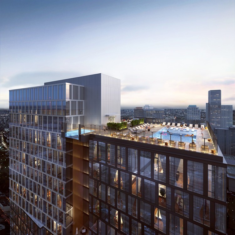 Alcove 玻璃幕墙公寓