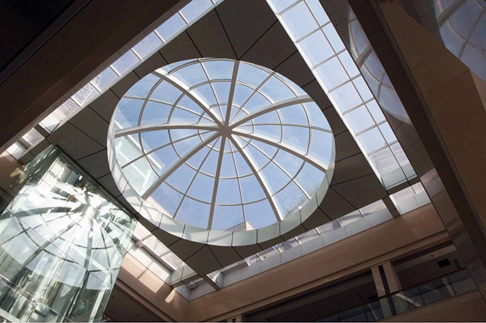 铝合金明框玻璃采光顶（幕墙）的构造设计